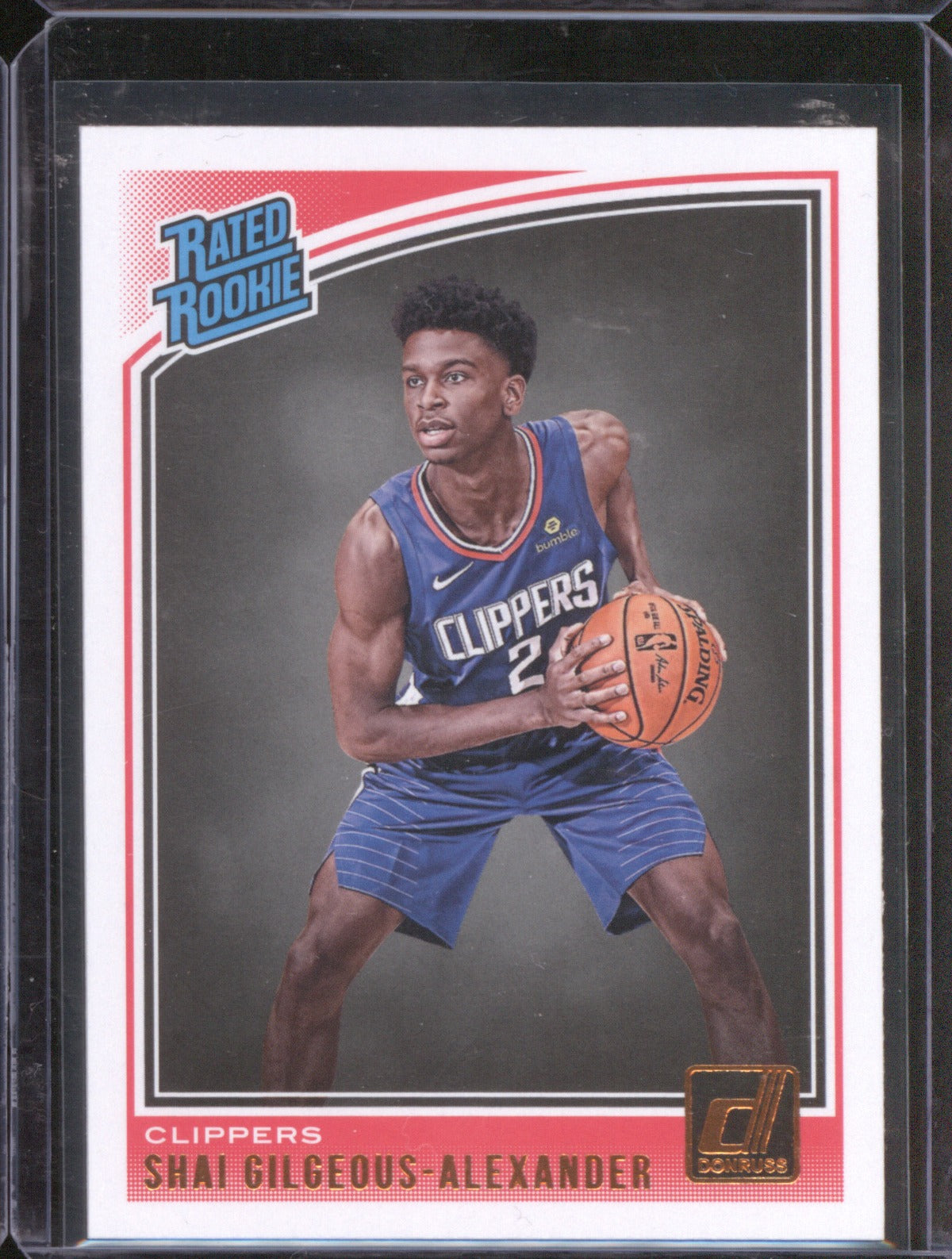 Shai Gilgeous-Alexander 2018-19 Panini Donruss 162 Rookie RC