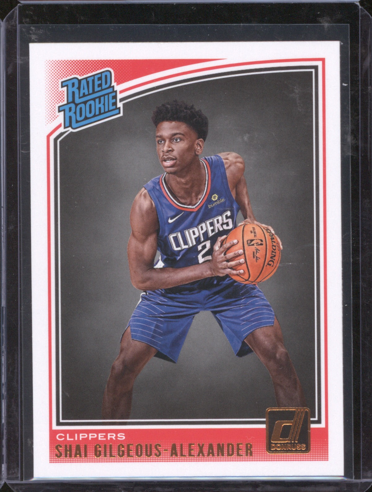 Shai Gilgeous-Alexander 2018-19 Panini Donruss 162 Rookie RC