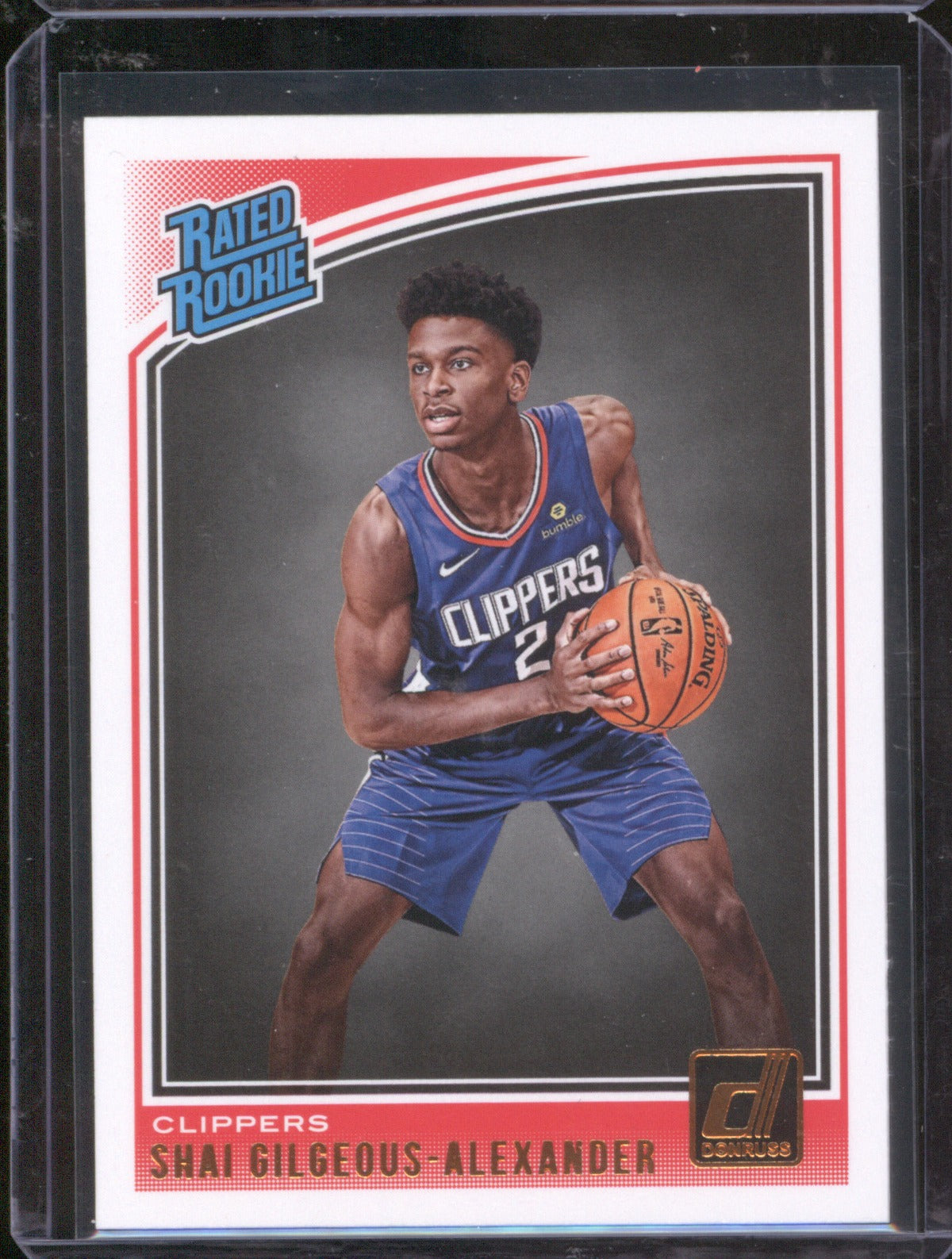 Shai Gilgeous-Alexander 2018-19 Panini Donruss 162 Rookie RC