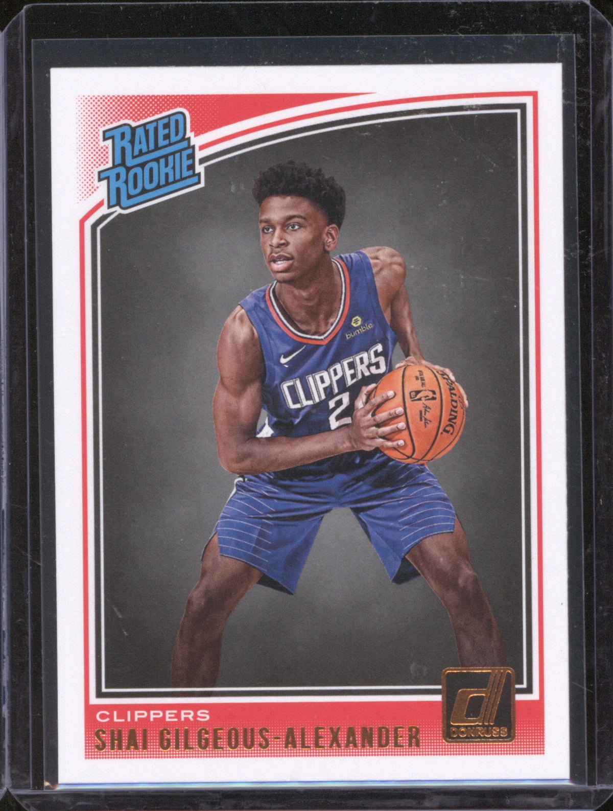 Shai Gilgeous-Alexander 2018-19 Panini Donruss 162 Rookie RC