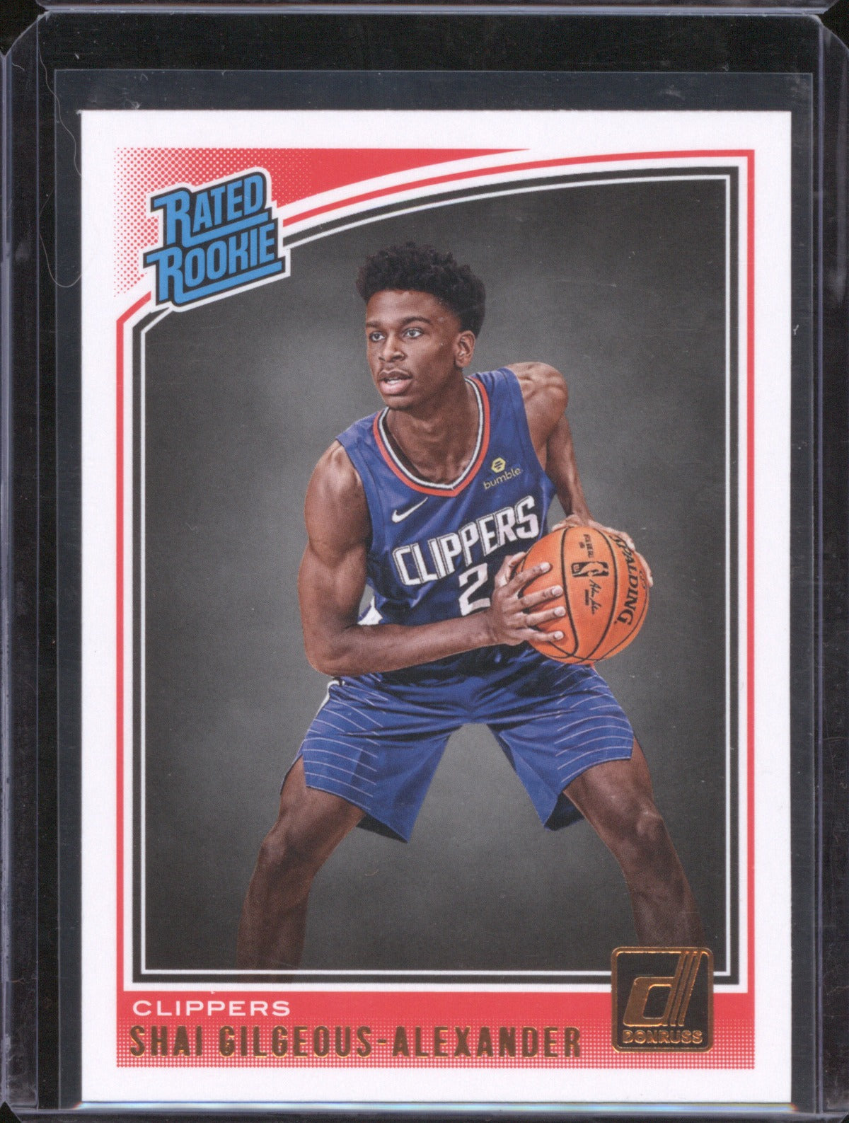 Shai Gilgeous-Alexander 2018-19 Panini Donruss 162 Rookie RC