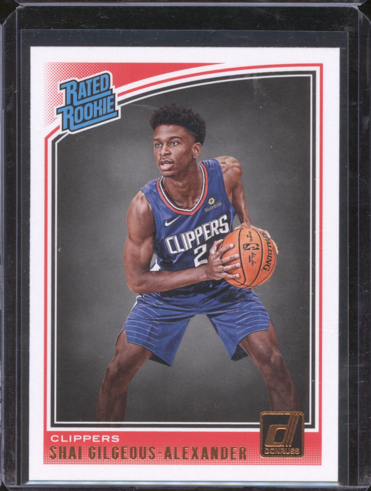 Shai Gilgeous-Alexander 2018-19 Panini Donruss 162 Rookie RC