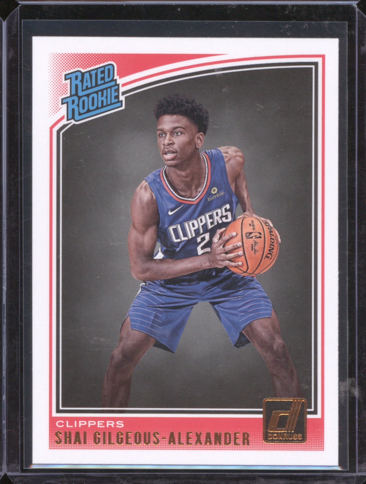 Shai Gilgeous-Alexander 2018-19 Panini Donruss 162 Rookie RC