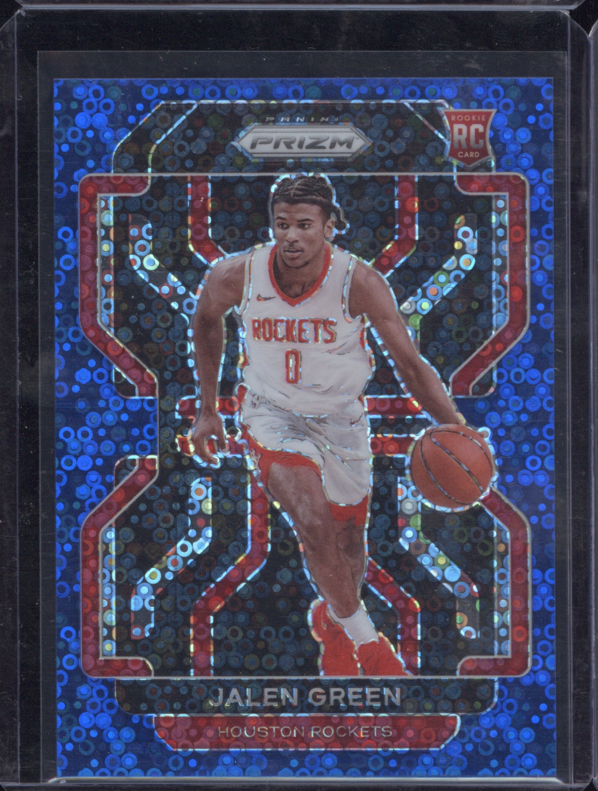 2021-22 Panini Prizm 306 Jalen Green Fast Break Blue 117/150 RC
