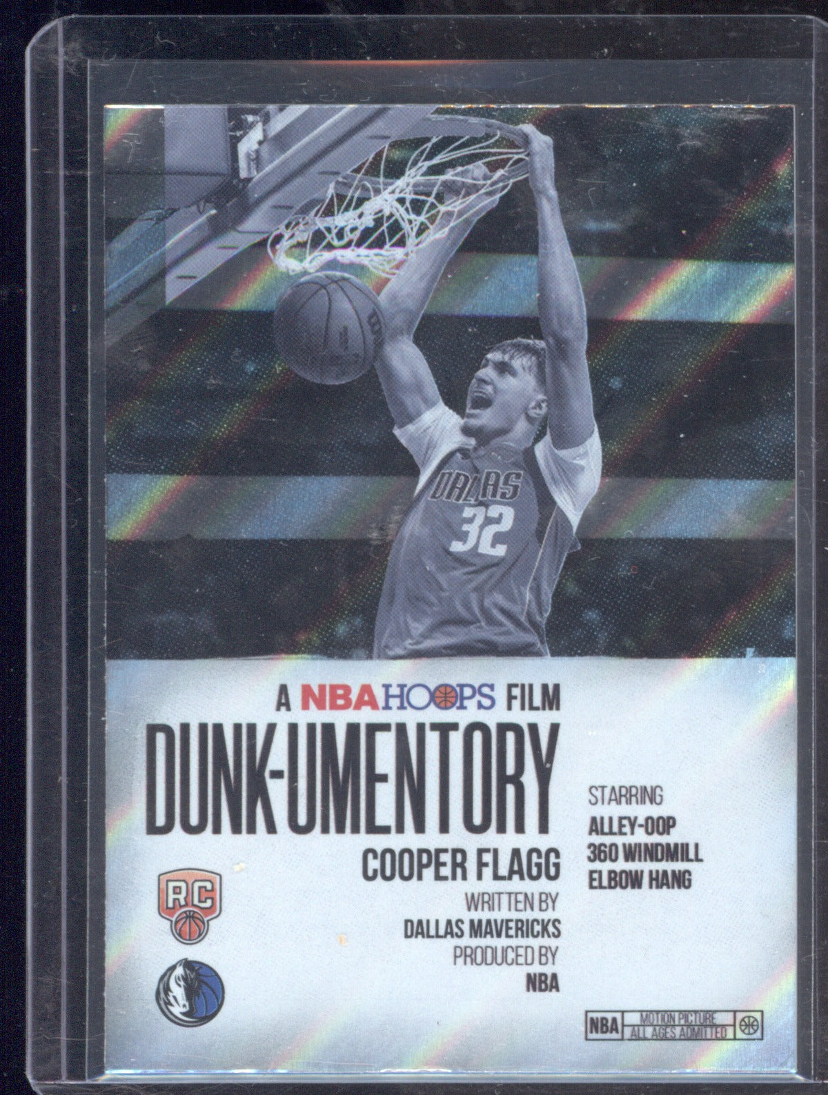 2025-26 Topps Hoops NBA D-11 Cooper Flagg Dunk-Umentory RC
