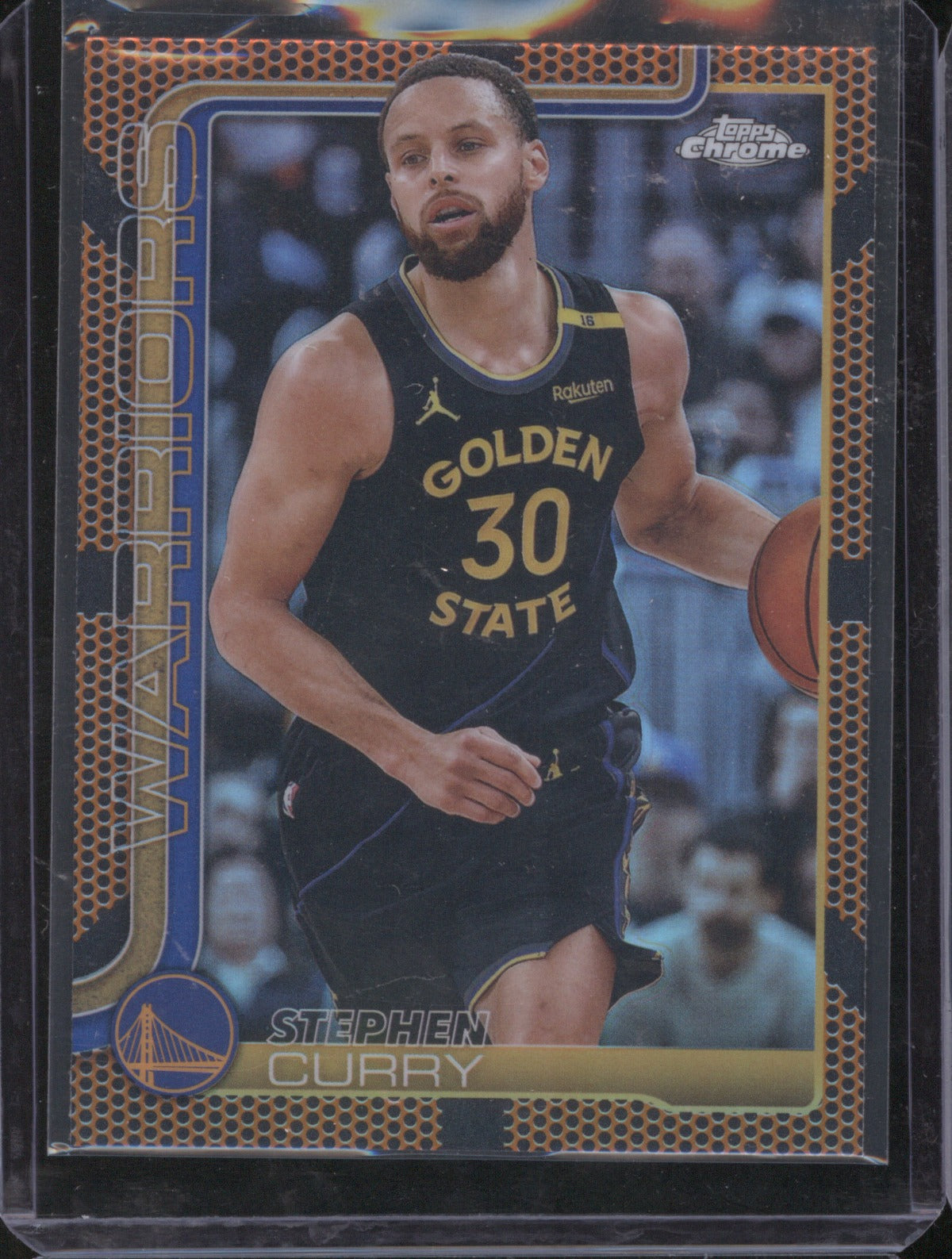 2025 Topps Chrome Stephen Curry Basketball Refractor