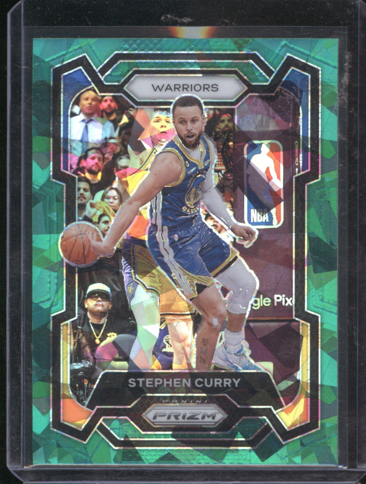 2023 Panini Prizm Stephen Curry 119 Green Ice Prizm