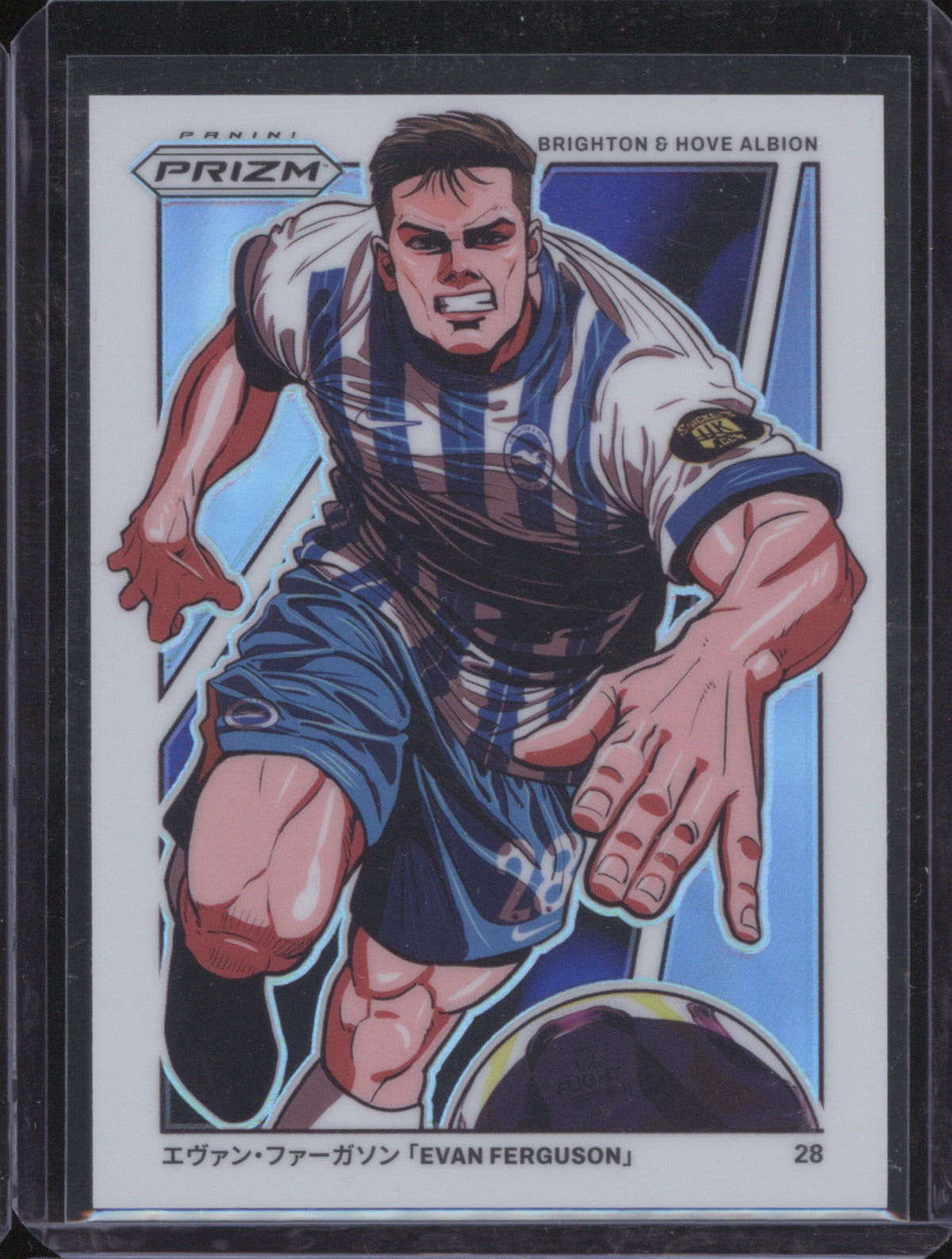 2024-25 Panini Prizm Evan Ferguson 19 Manga Case Hit Brighton & Hove Albion