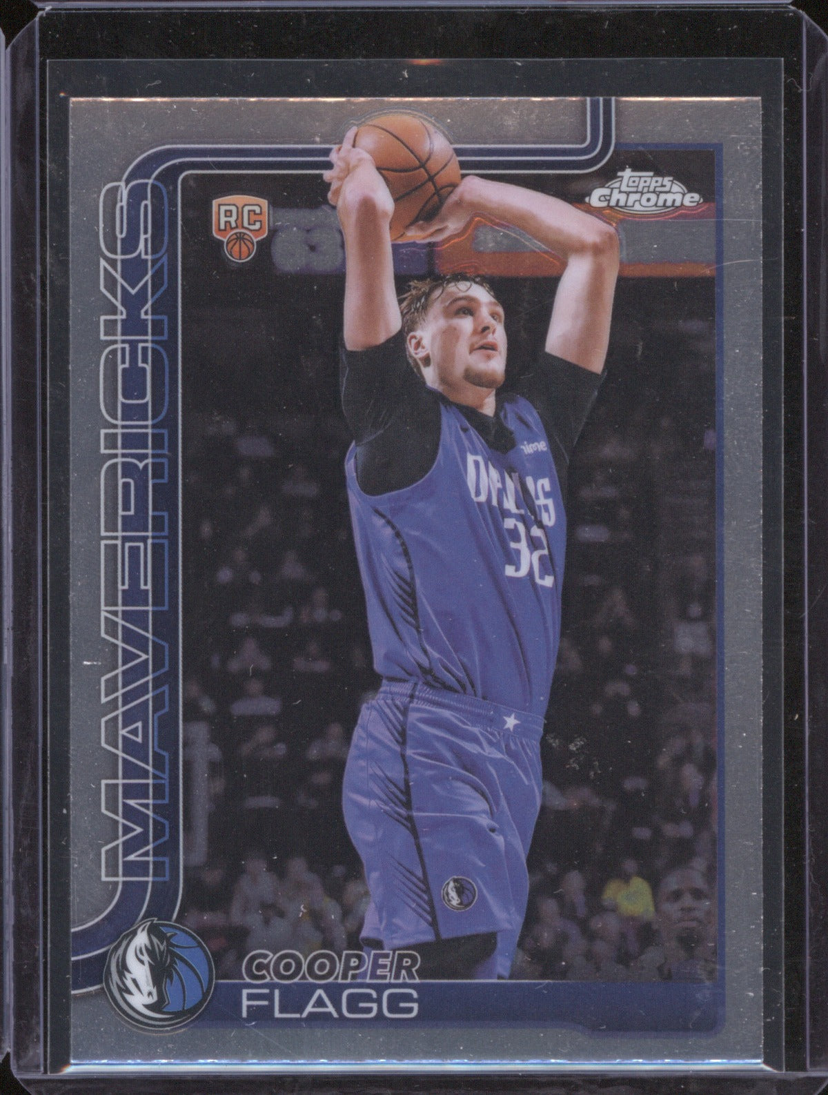 2025-26 Topps Chrome Cooper Flagg 251 RC Dallas Mavericks