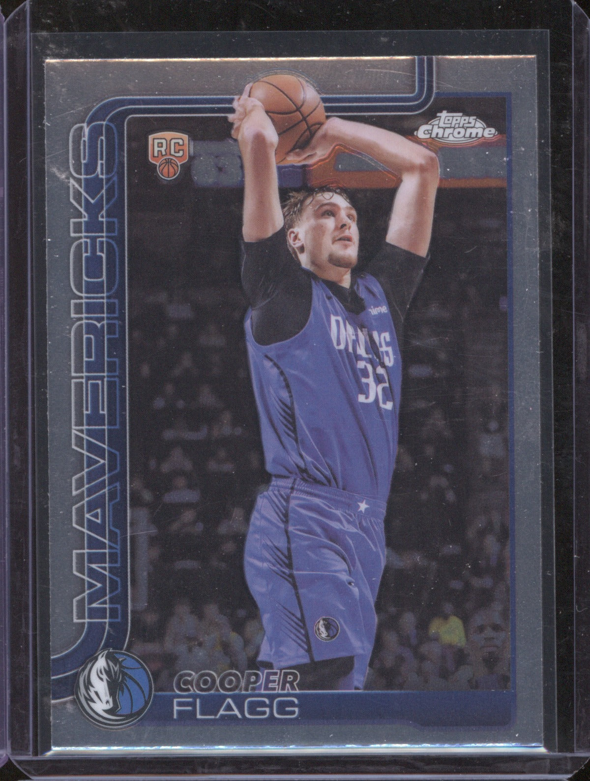 2025-26 Topps Chrome Cooper Flagg 251 RC Dallas Mavericks