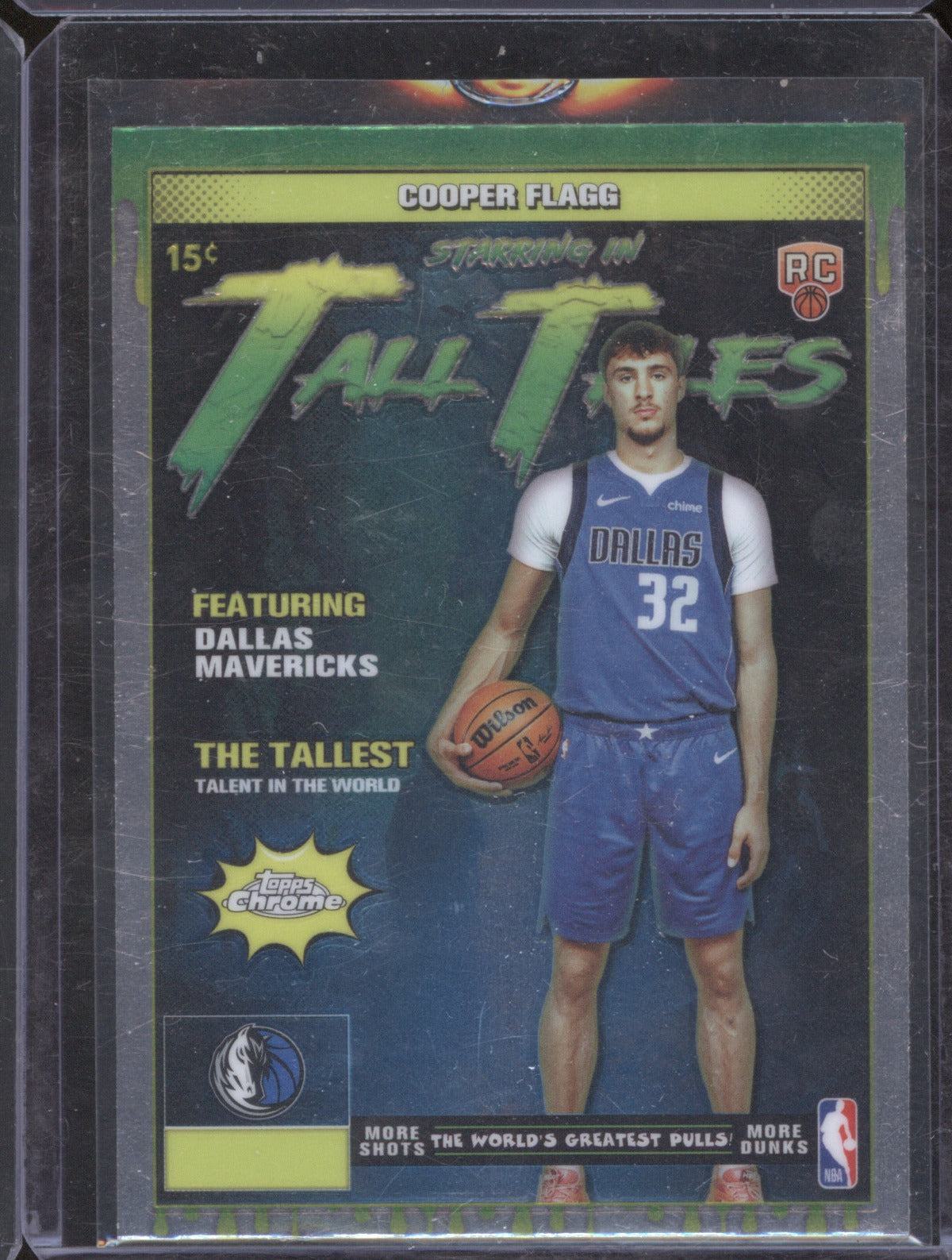 2025-26 Topps Chrome Cooper Flagg TT-16 Tall Tales RC
