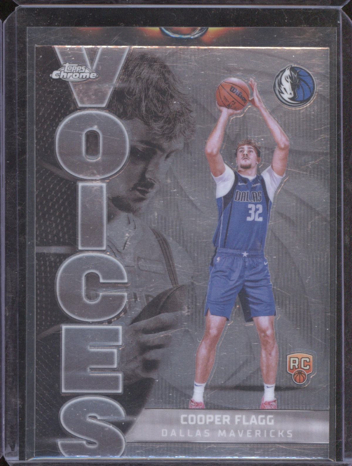 2025-26 Topps Chrome Cooper Flagg VS-6 Voices RC