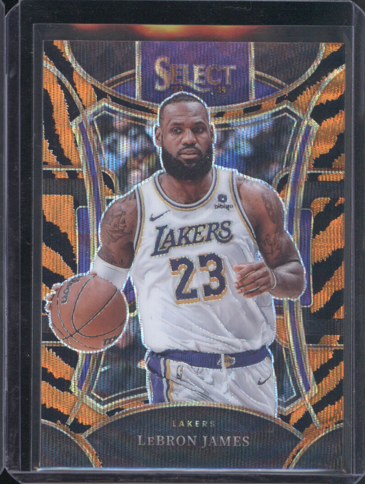 2023 Panini Select LeBron James 335 Tiger