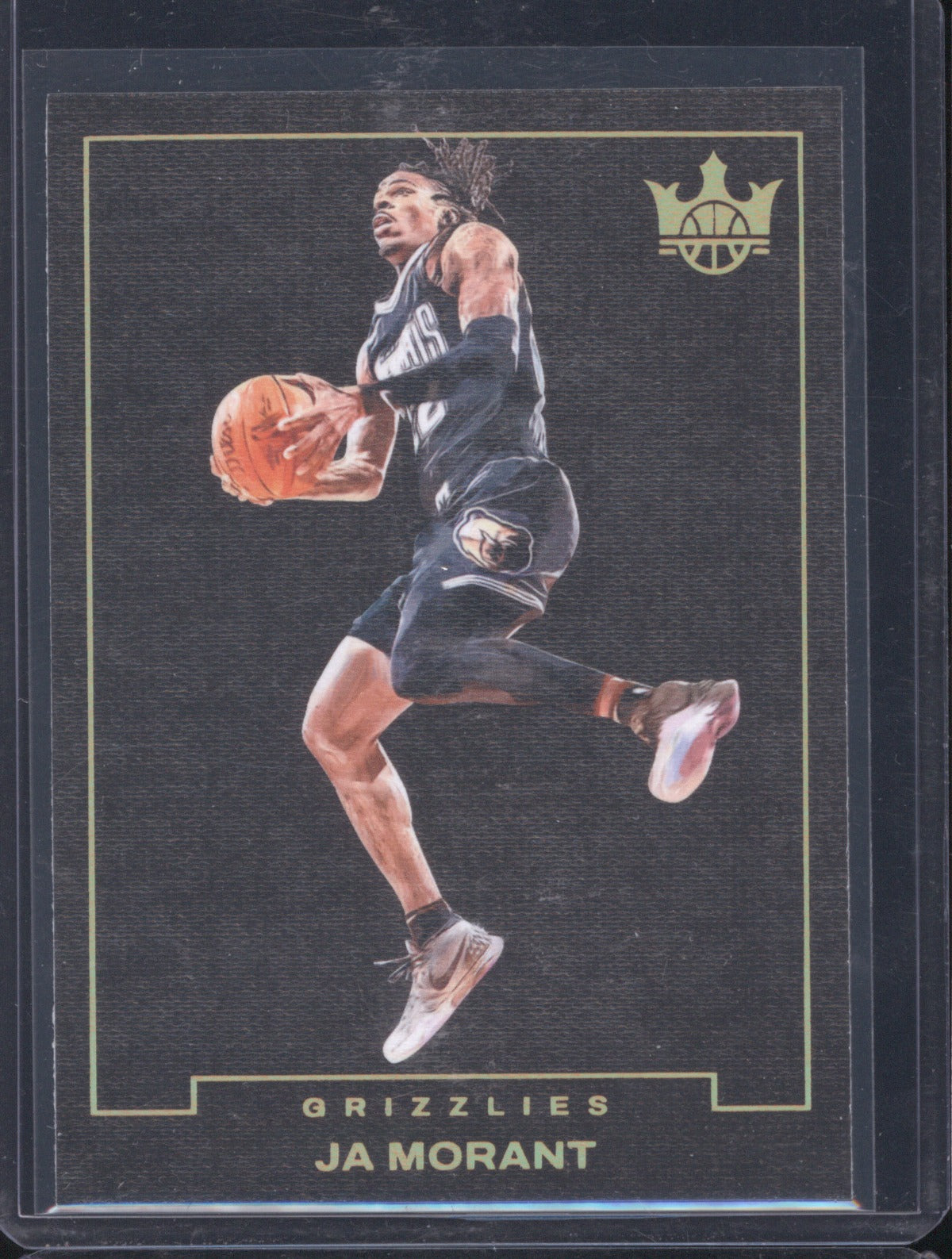 2023 Panini Court Kings Ja Morant 3 Black Blank Slate SSP