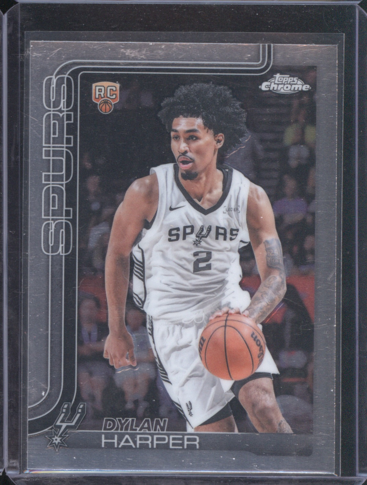 2025-26 Topps Chrome Dylan Harper 252 RC