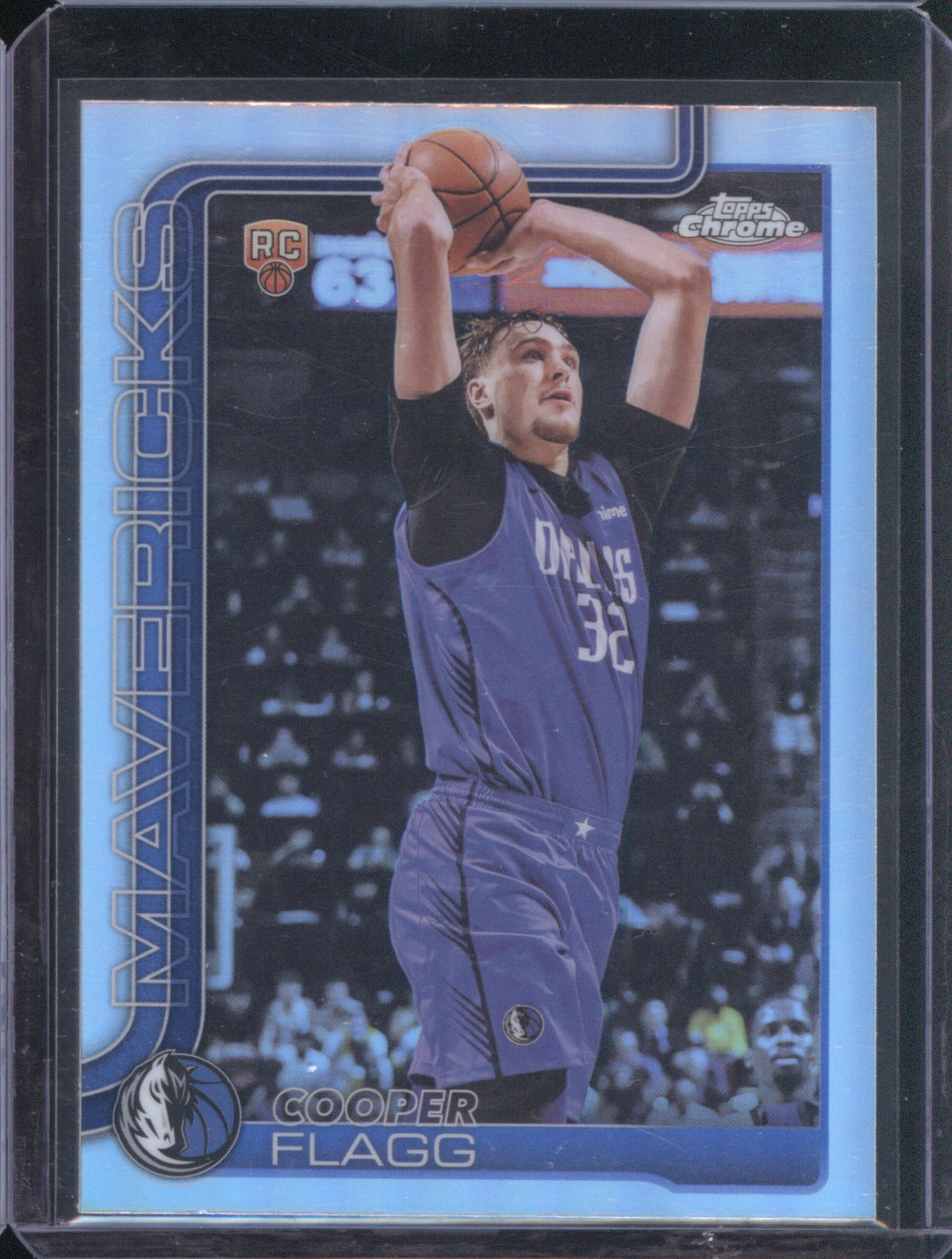 2025-26 Topps Chrome Cooper Flagg 251 Refractor RC