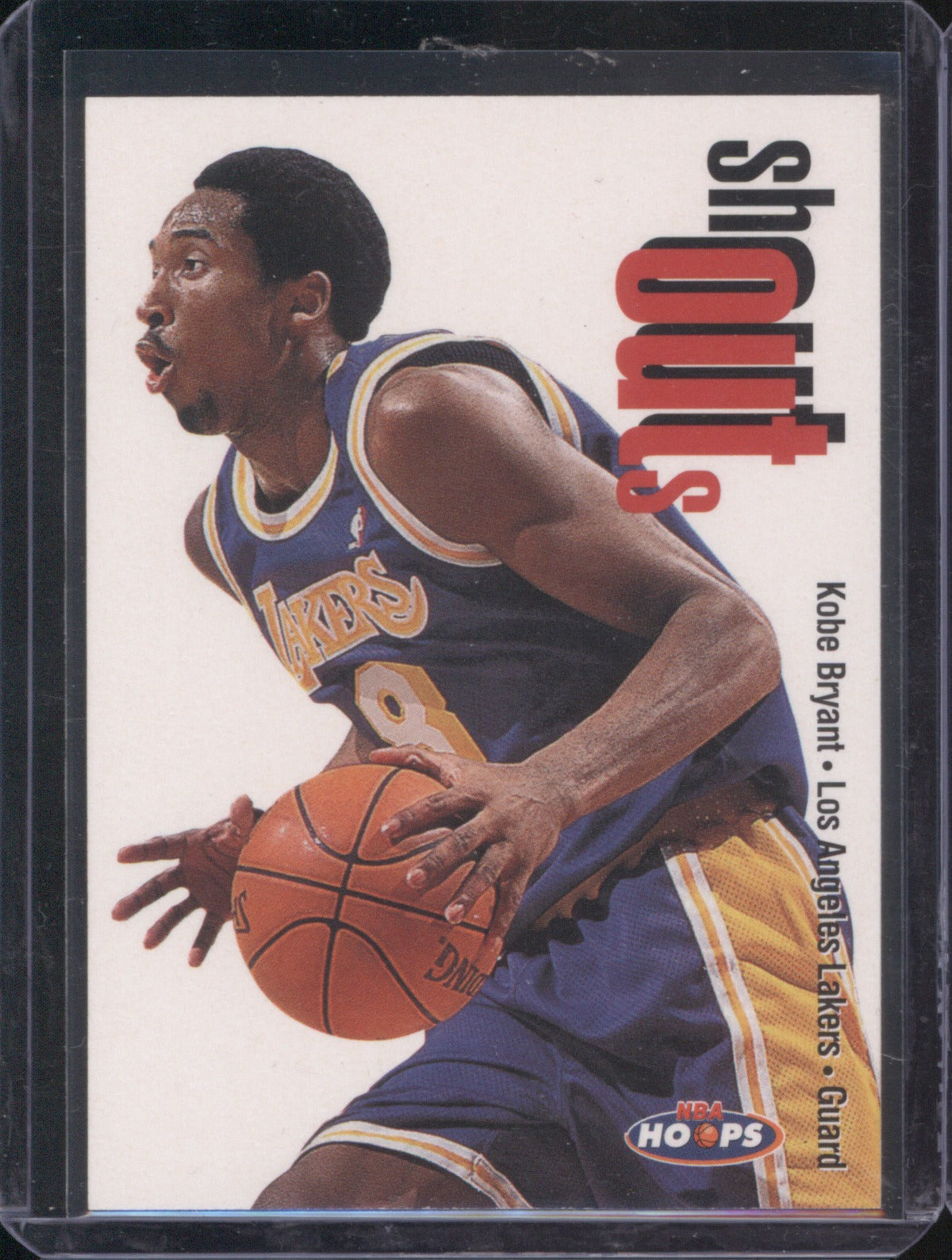 Kobe Bryant 1998 NBA Hoops Shout Outs
