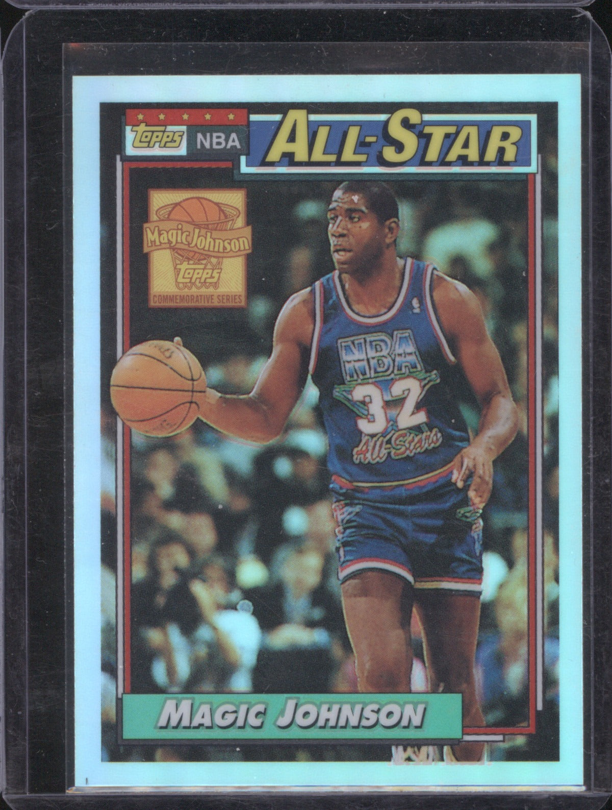 Magic Johnson 2000 Topps 126 NBA All Star Refractor