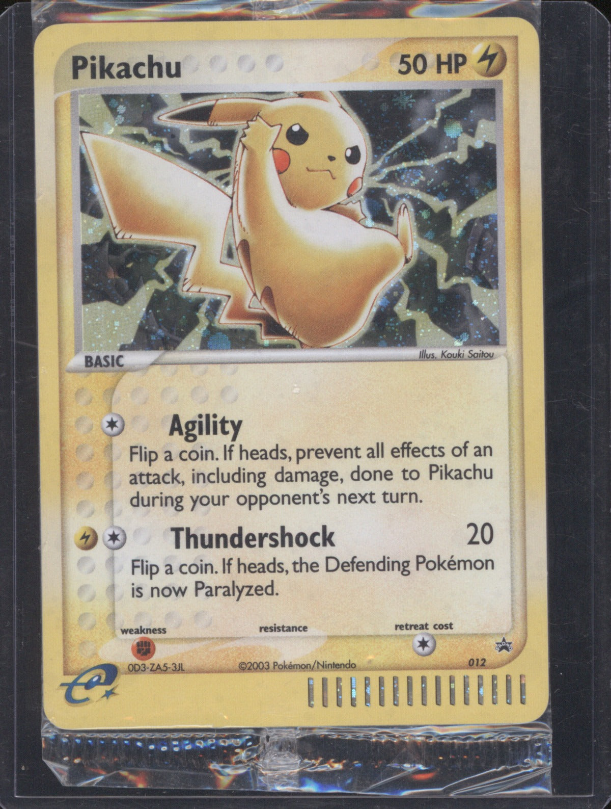Pikachu 012 & Meowth 013 2003 WOTC E-Reader Promo