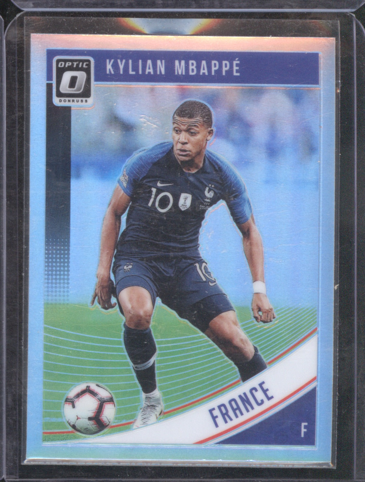 Kylian Mbappé 2018 Panini Donruss Optic 132 Holo Prizm