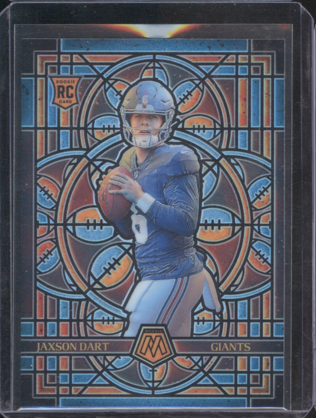 Jaxson Dart 2025 Panini Mosaic 19 Stained Glass RC