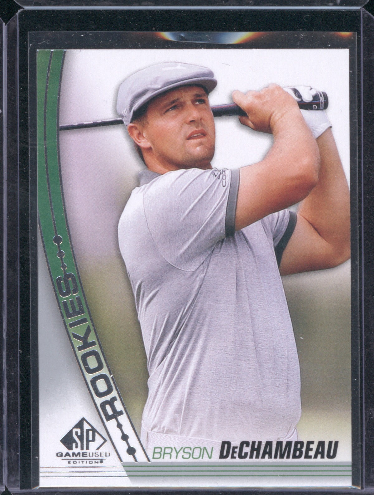 2021 Upper Deck SP Game Used 37 Bryson DeChambeau Rookies RC