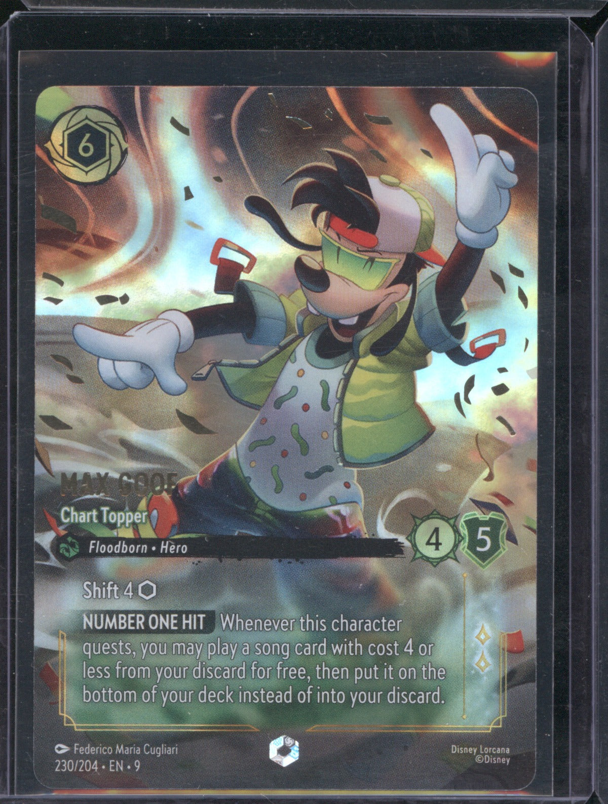 2025 Disney Lorcana EN 9 230 Max Goof Enchanted
