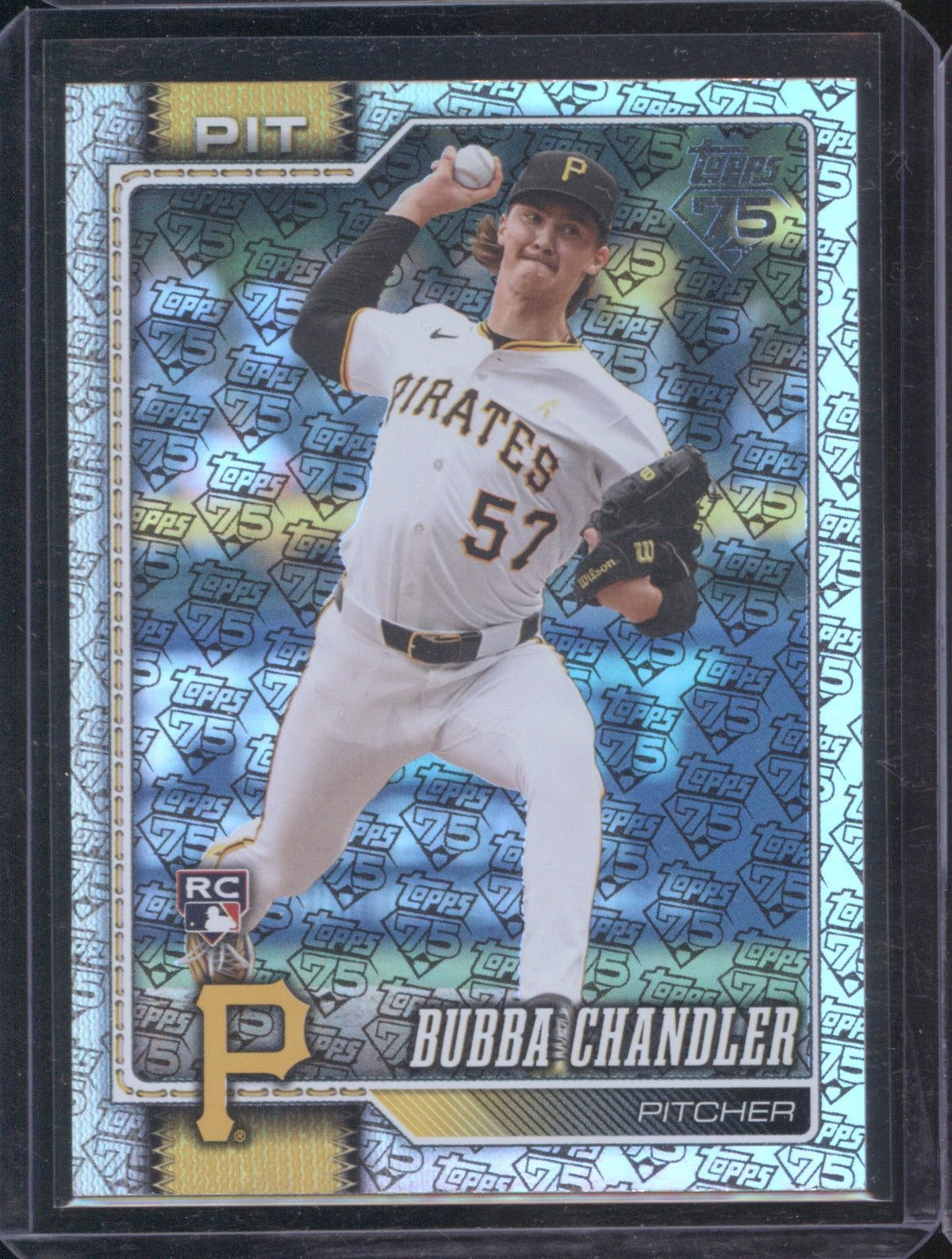 Bubba Chandler 2026 Topps Series 1 283 75 Years of 54/75 RC