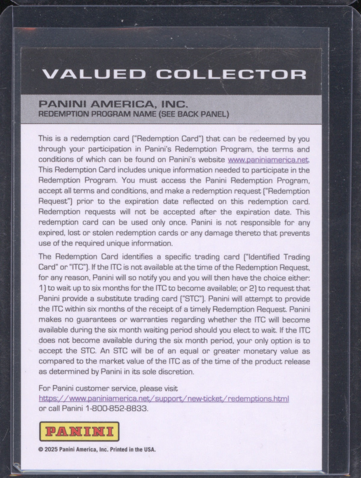 Trentyn Flowers 2024/25 Panini Prizm Black Rookie Signatures Auto RC Redemption