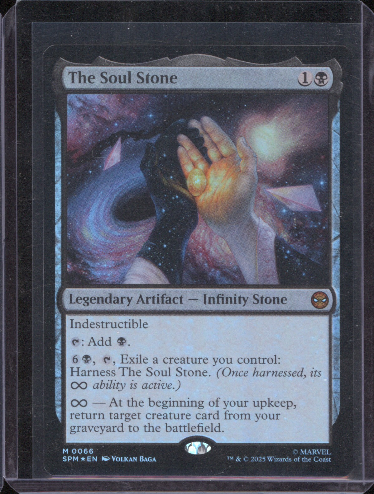 The Soul Stone 2025 Magic Marvel's Spider-Man 0066 Foil
