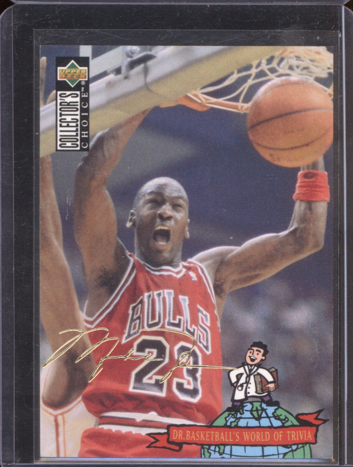 Michael Jordan 1994 Upper Deck Collector's Choice Gold Signature #402 Bulls