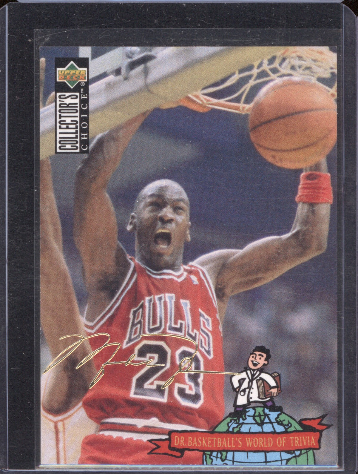 Michael Jordan 1994 Upper Deck Collector's Choice Gold Signature #402 Bulls