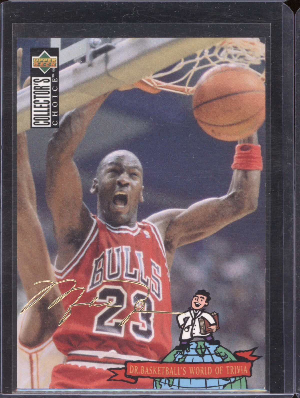 Michael Jordan 1994 Upper Deck Collector's Choice Gold Signature #402 Bulls