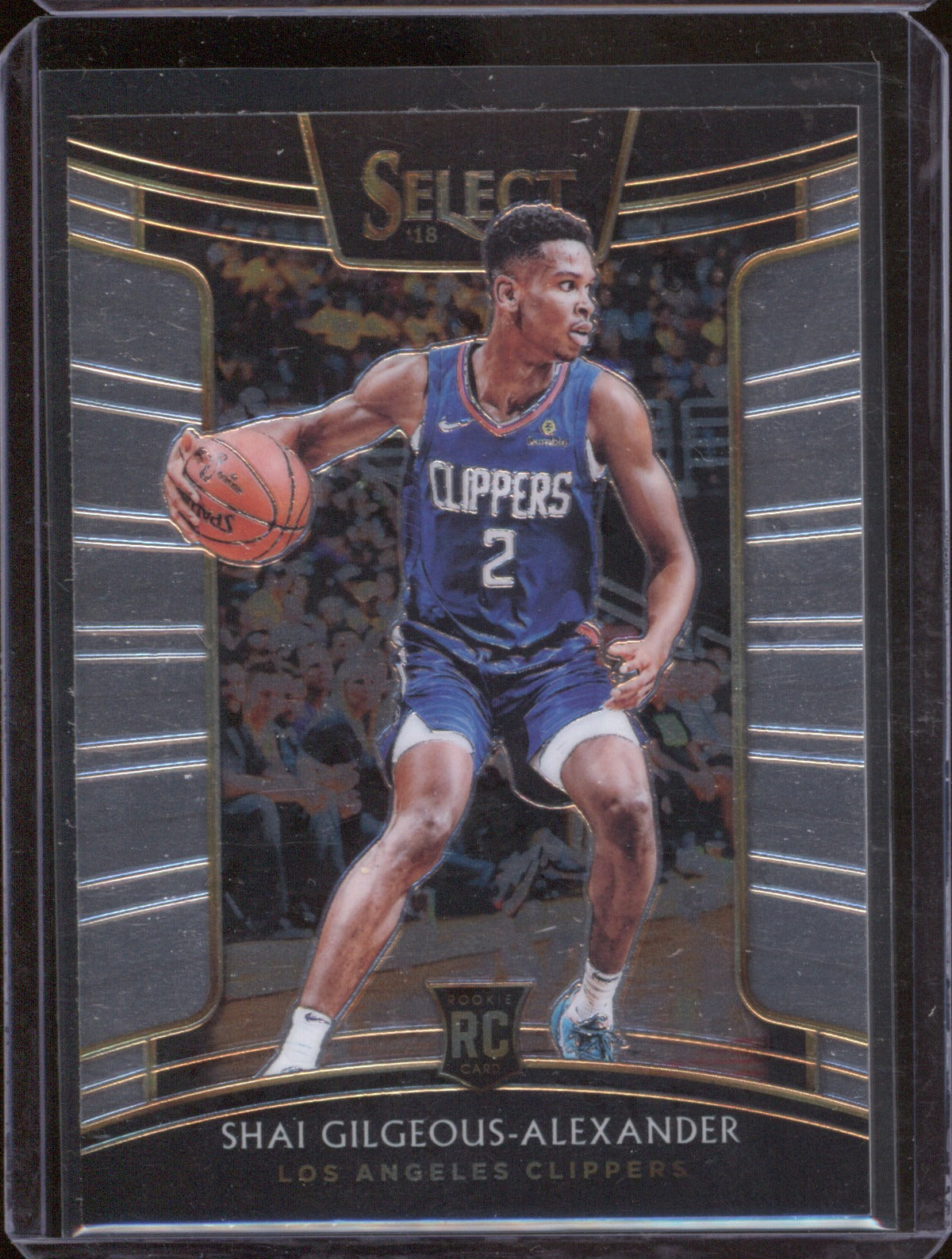 Shai Gilgeous-Alexander RC 2018-19 Panini Select #7 Concourse Base Clippers