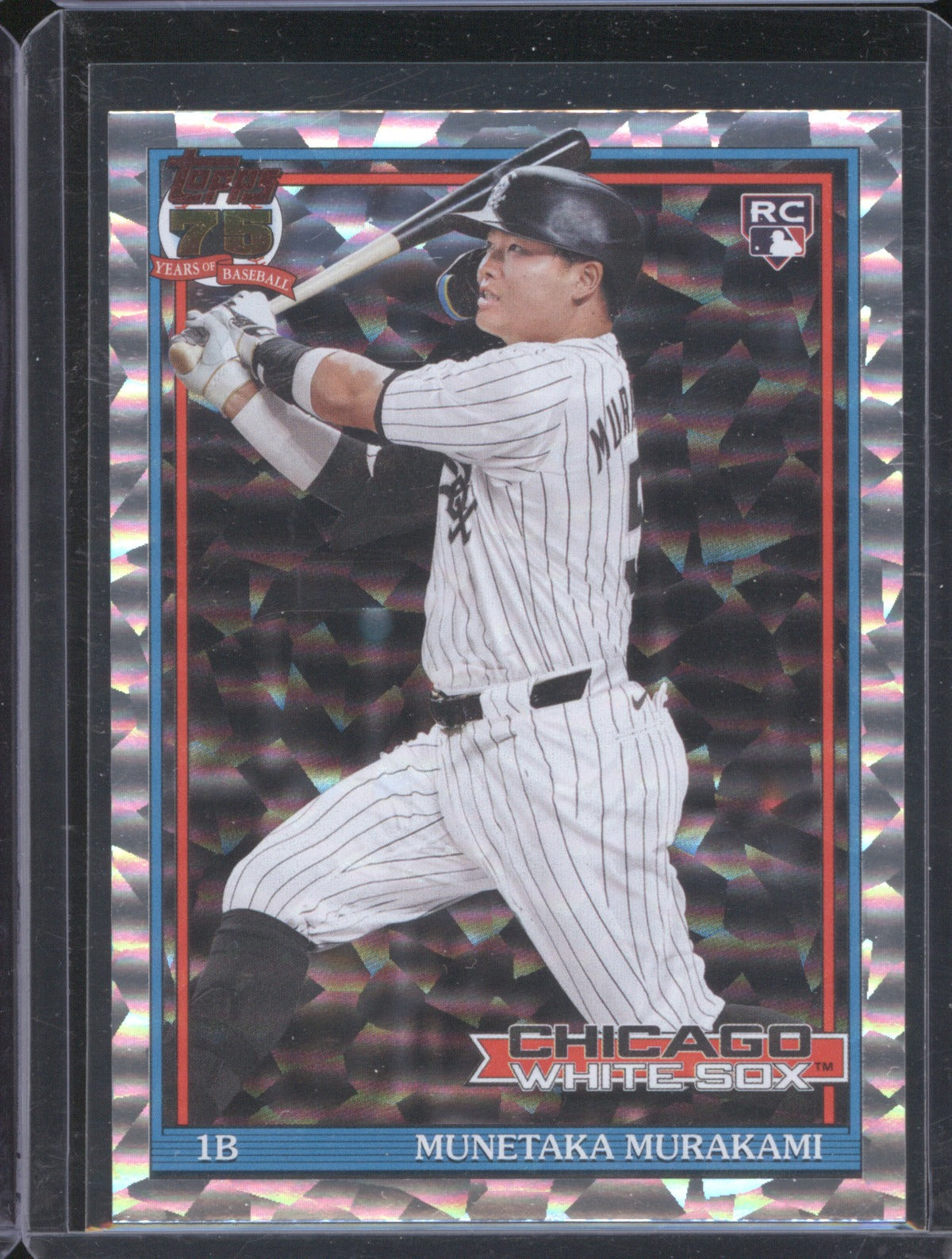 Munetaka Murakami 2026 Topps Series 2 91B2-12 1991 Crackle Foil RC