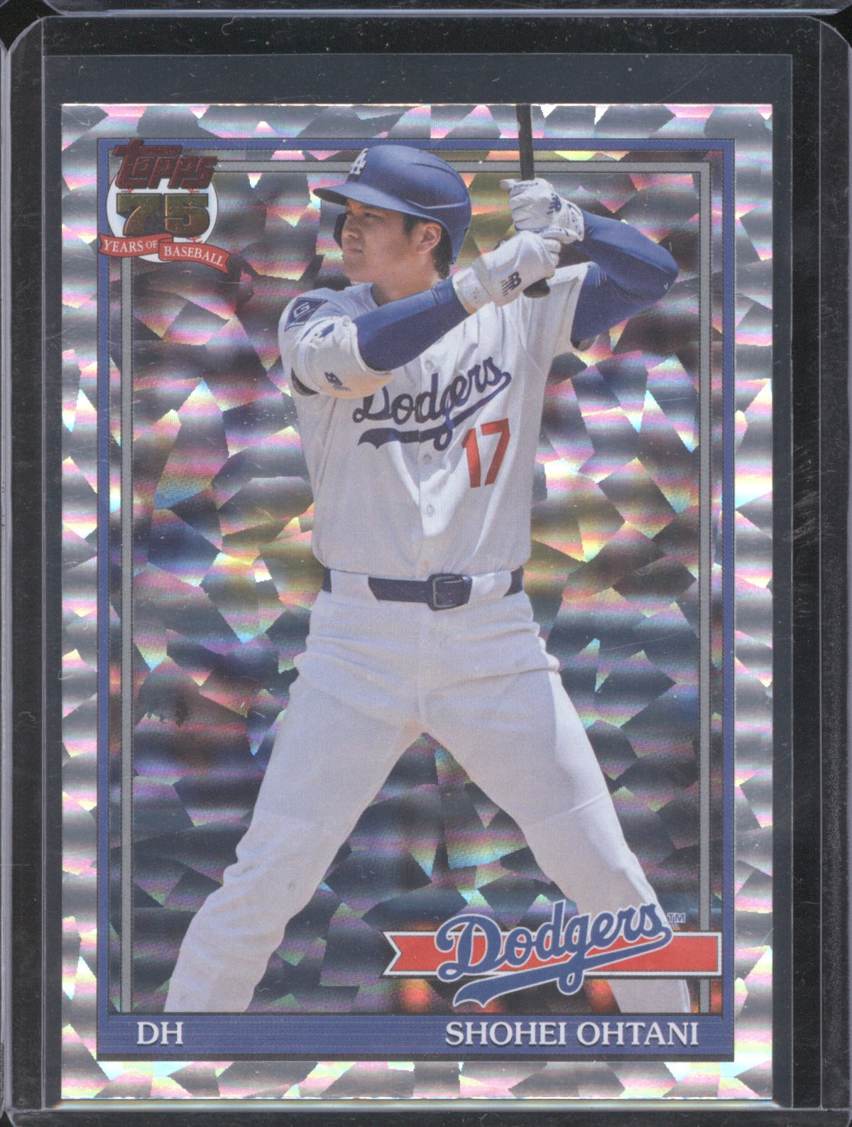 Shohei Ohtani 2026 Topps Series 2 91B2-1 1991 Crackle Foil