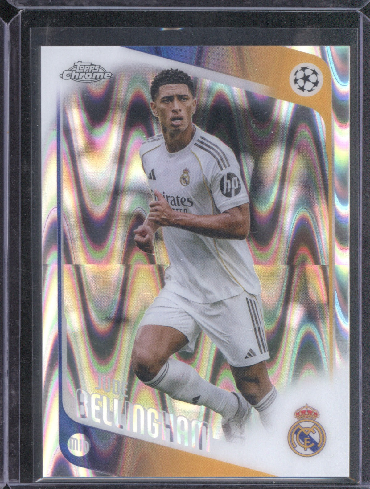 Jude Bellingham 2025-26 Topps Chrome UEFA #64 Raywave Refractor