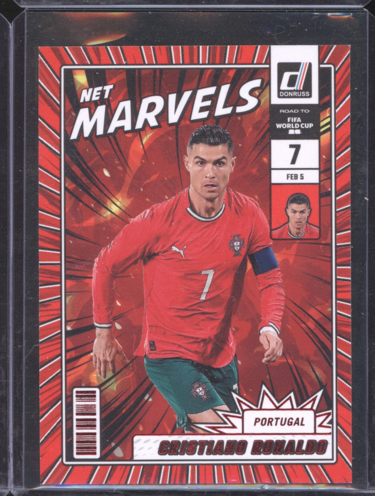 Cristiano Ronaldo 2025 Donruss Road To FIFA World Cup #2 Net Marvels