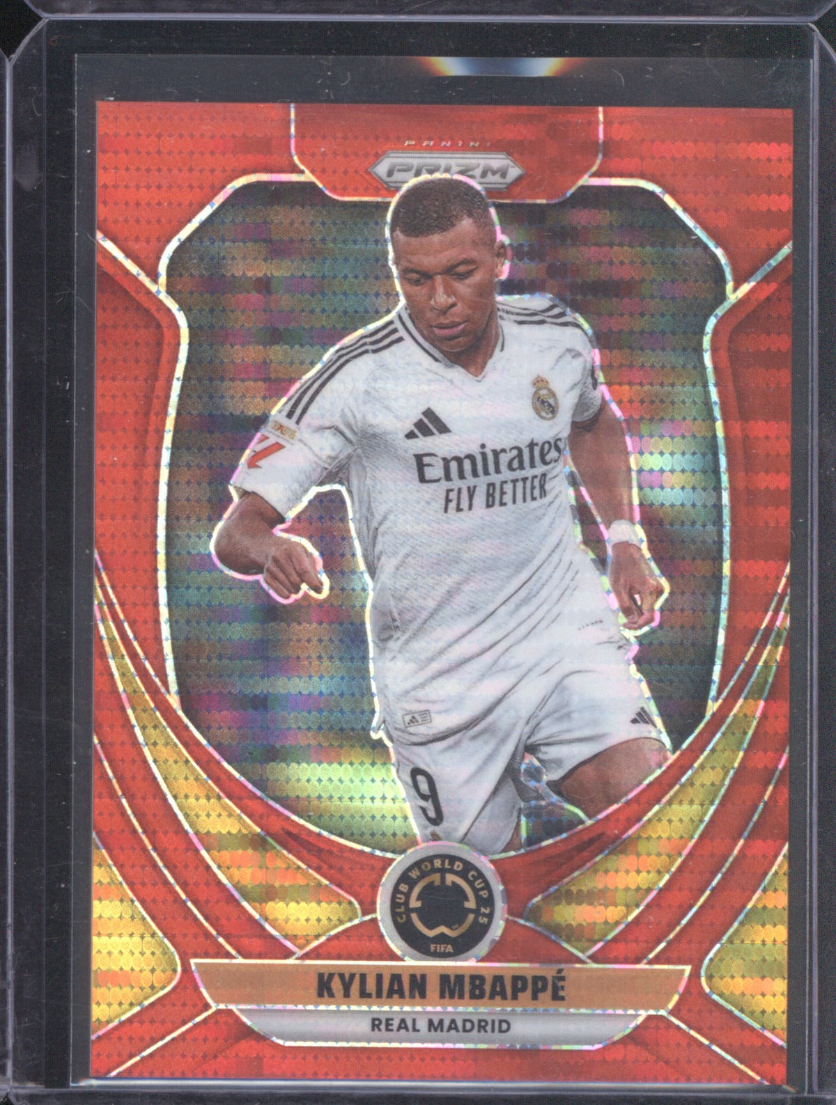 Kylian Mbappé 2025 Panini FIFA World Cup 164 Red Pulsar Prizm /299