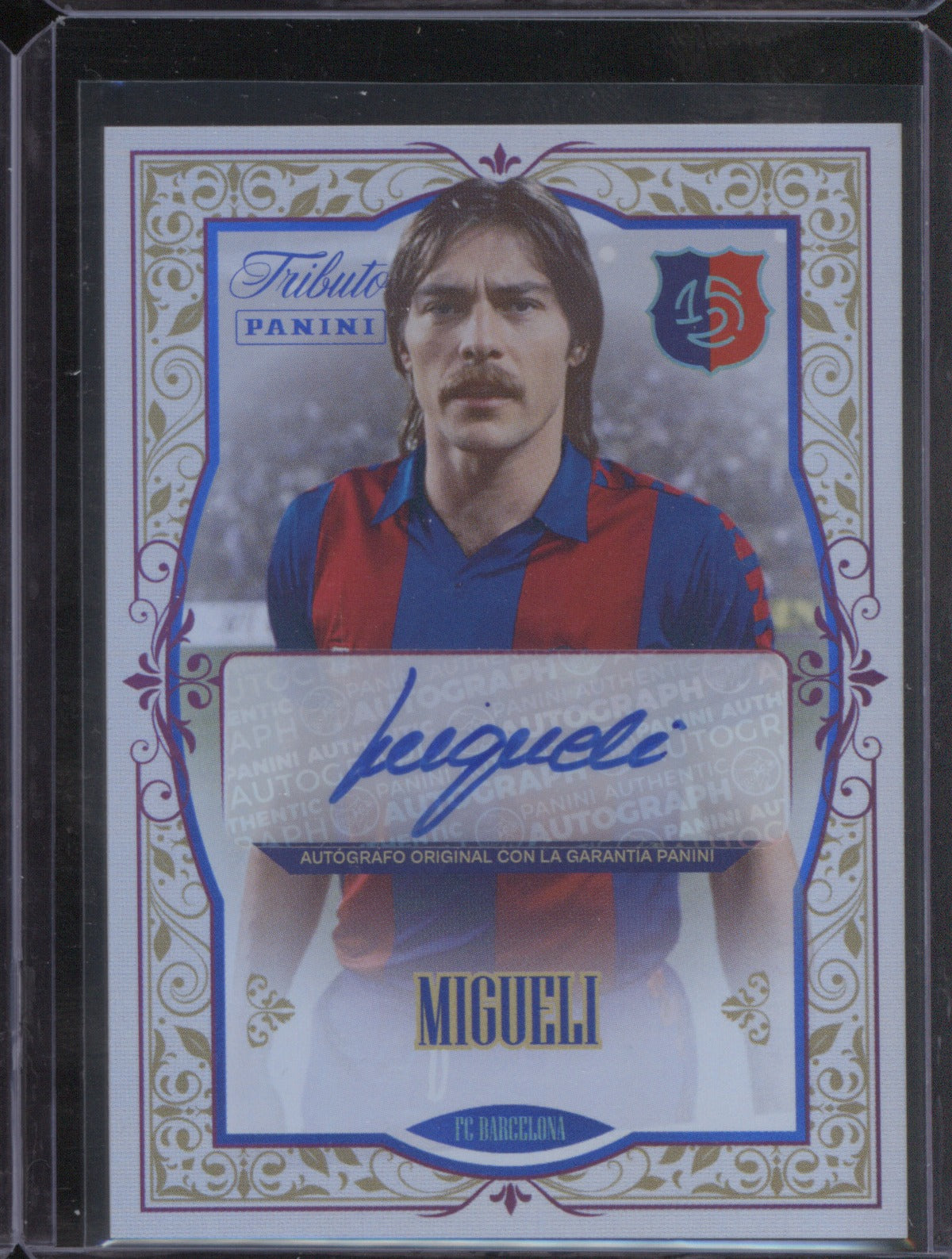 Migueli 2024 Panini FC Barcelona Tributo Auto AO