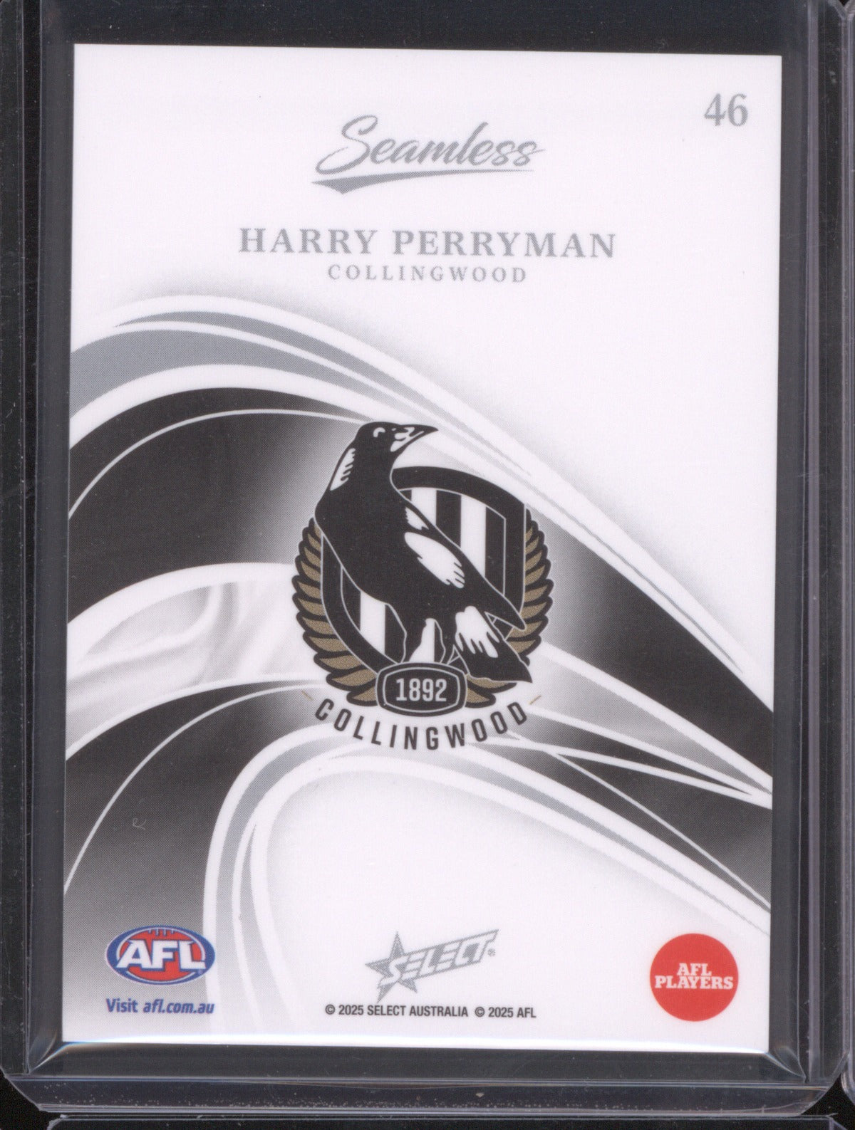 Harry Perryman 2025 AFL Select Seamless #46 /95