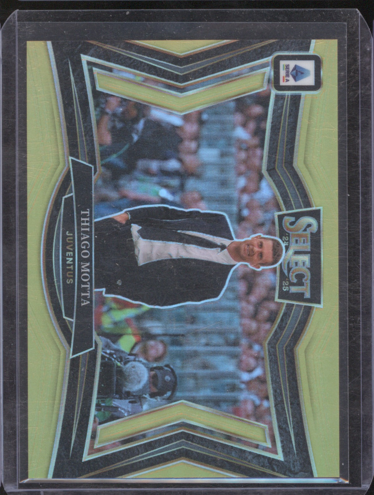 2024 Panini Serie A Thiago Motta #228 Field Level Gold 3/10