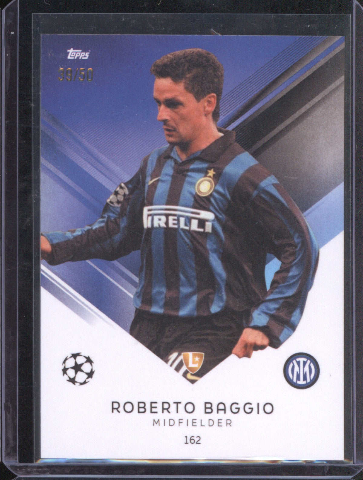 2025 Topps Total Football Roberto Baggio 39/50