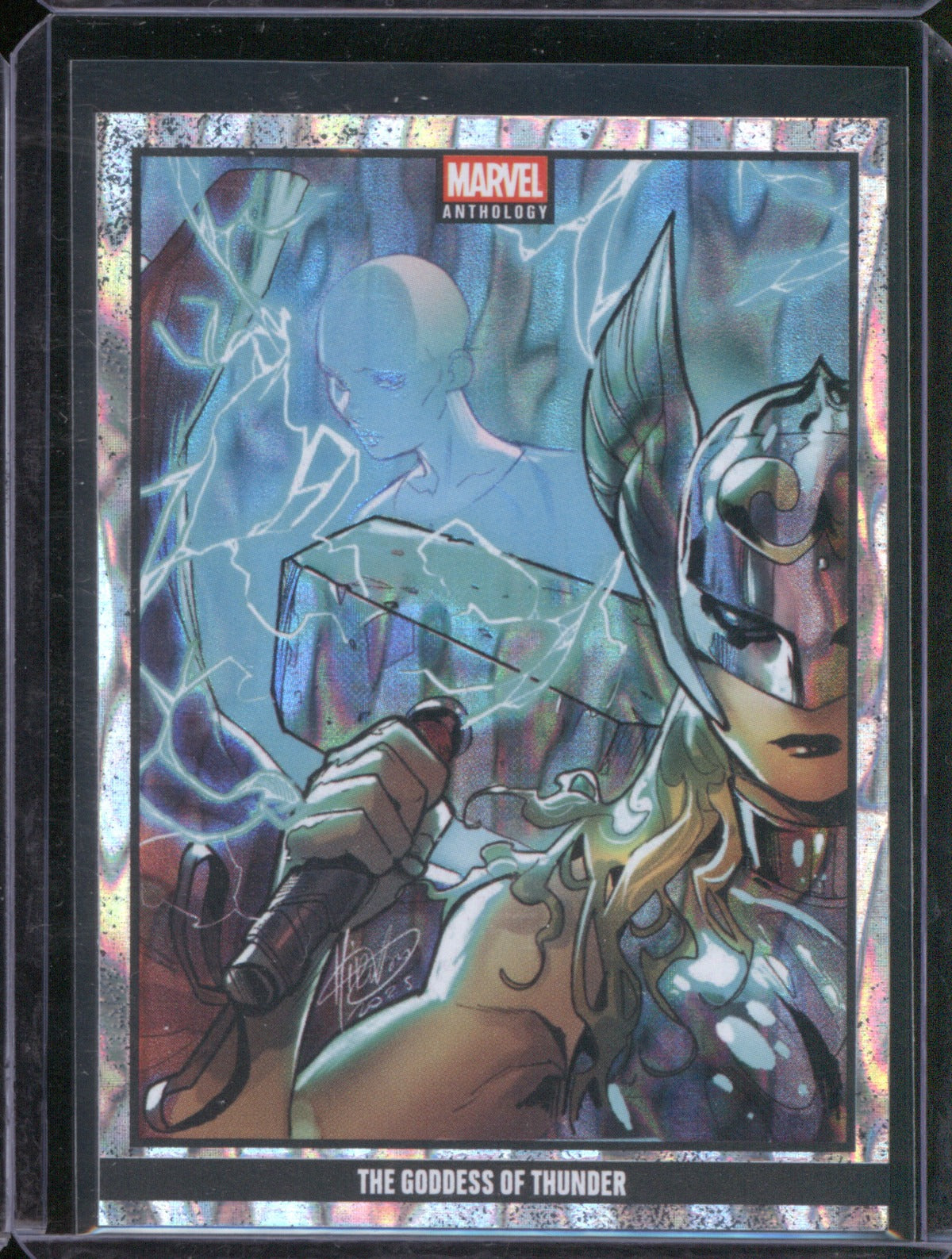 2025 Panini Marvel Anthology The Goddess Of Thunder 91 Holo /100