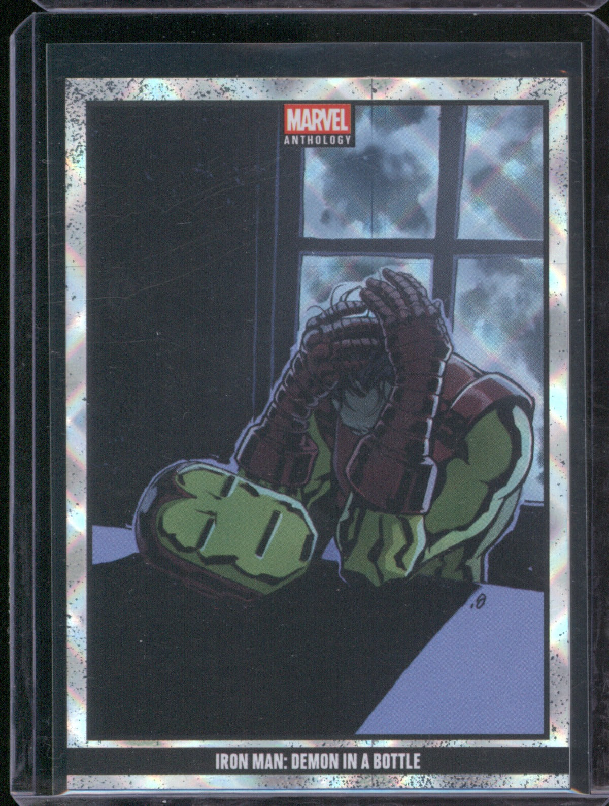 Iron Man 2025 Panini Marvel Anthology 18 Stardust Holo /100