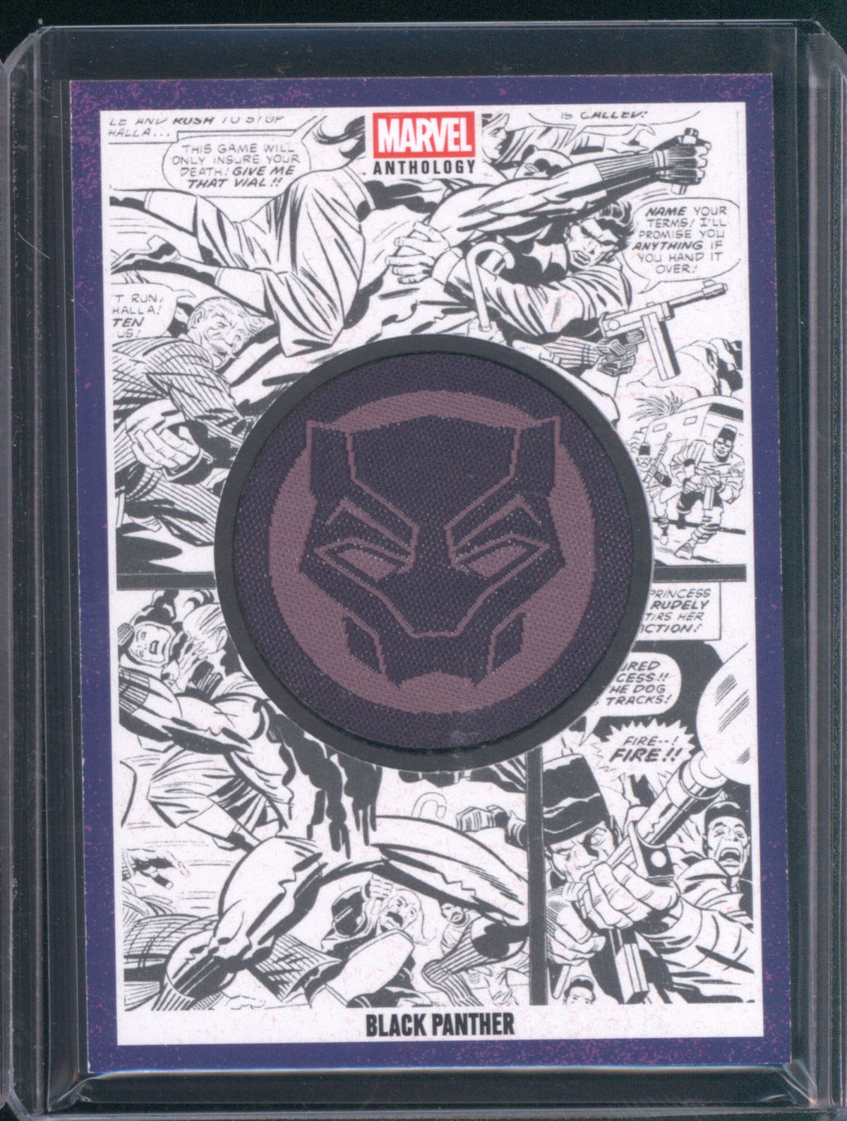 Black Panther 2025 Panini Marvel Anthology Badge