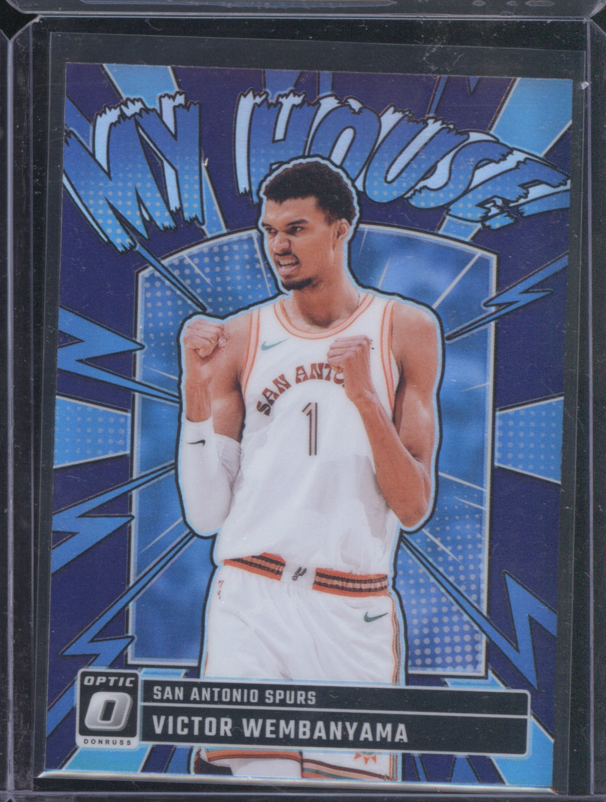 2024-25 Panini Donruss Optic Victor Wembanyama 19 My House Purple
