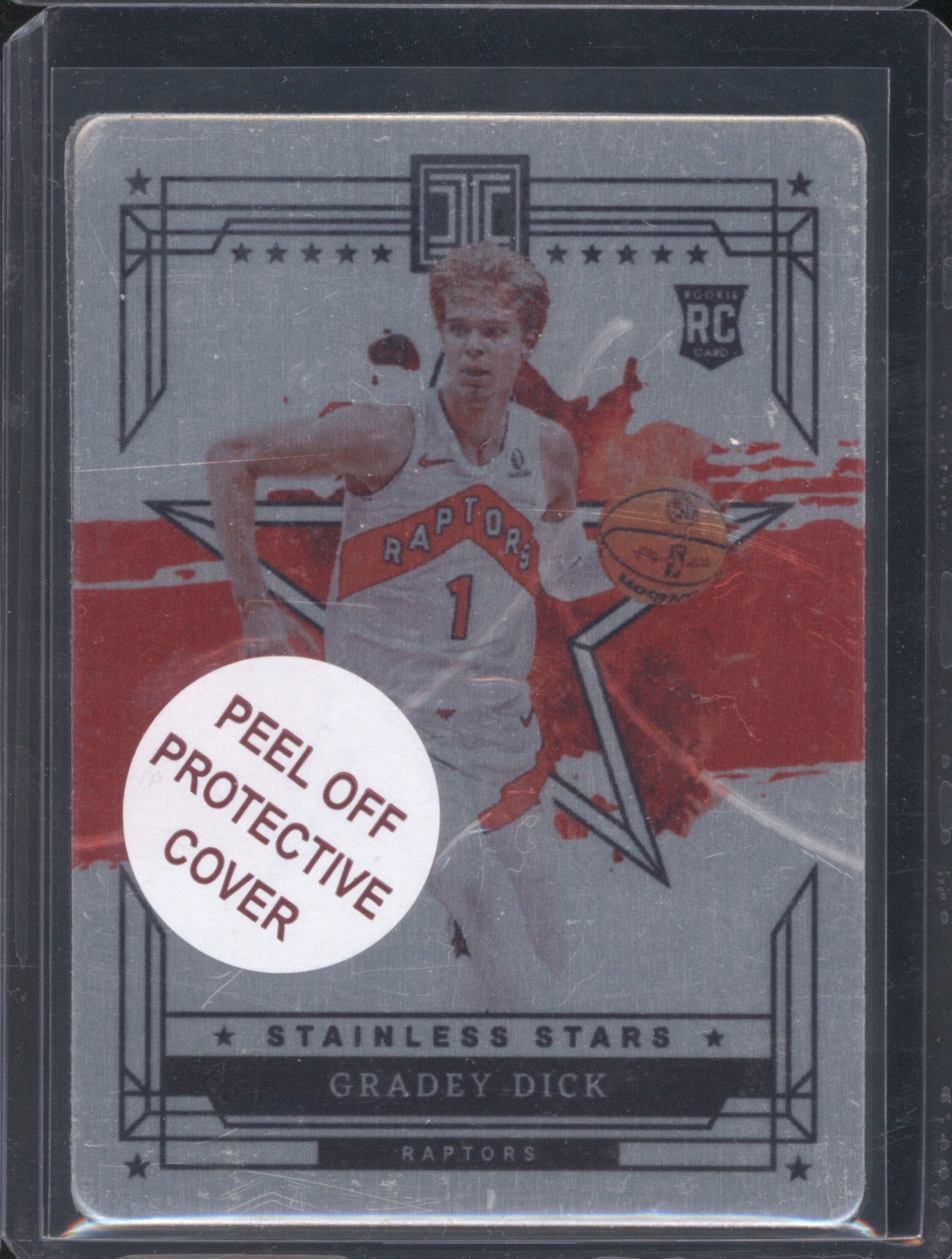 2023-24 Panini Impeccable Gradey Dick 8 Stainless Stars RC