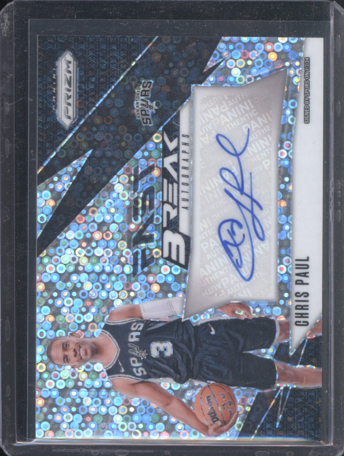 2024-25 Panini Prizm Chris Paul FB-CPS Fast Break Autographs