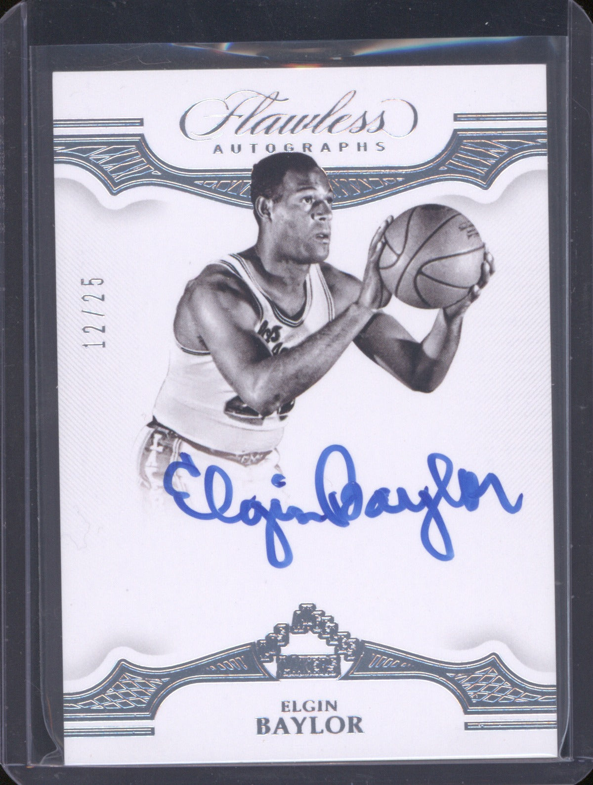 2018-19 Panini Flawless FA-EBL Elgin Baylor